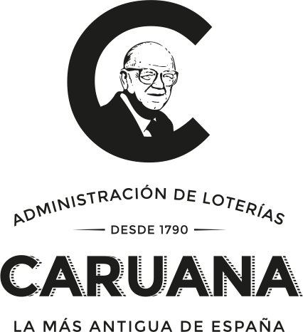 Logo Loterías Caruana - diseñado por Momo & Cía.