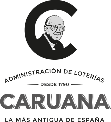 Logo Loterías Caruana - diseñado por Momo & Cía.
