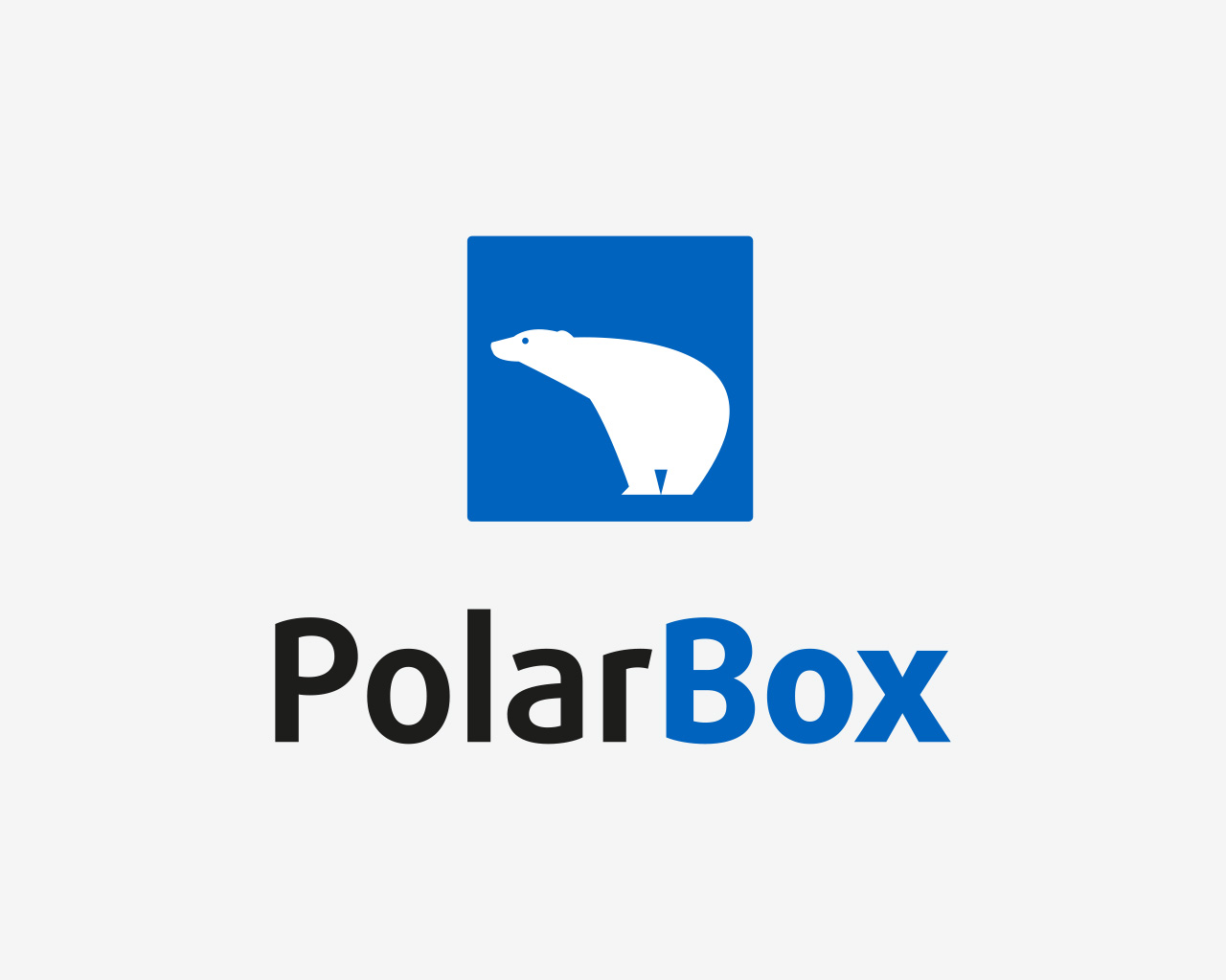 Logo de PolarBox, diseñado por Momo & Cía.
