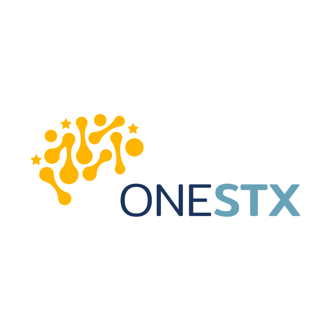 Logo de ONESTX creado por Momo & Cía.