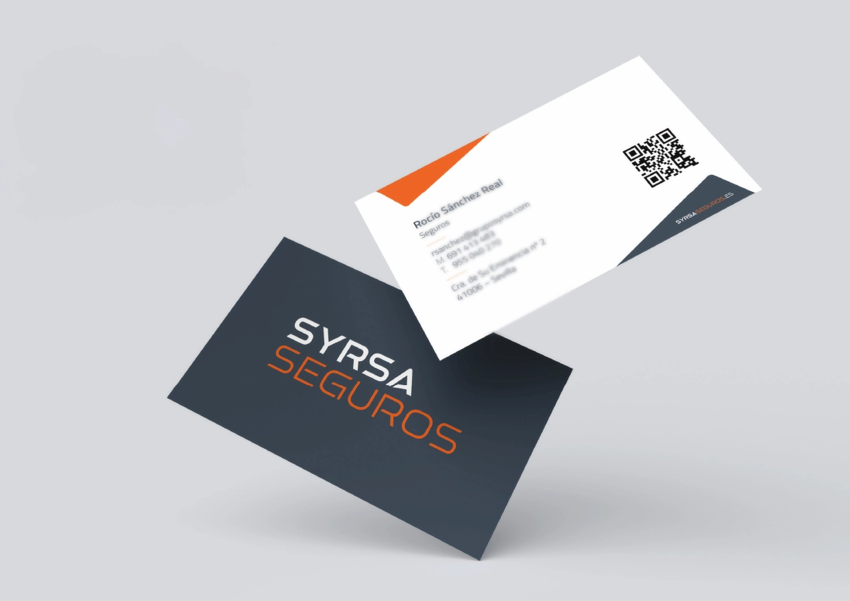 Tarjetas de visita SYRSA Seguros